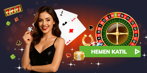 rulet, iskambil kağıdı, kadın ve slot numarası olan bahigo bonuslar görseli