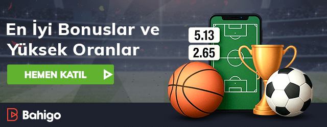 bahigo logolu, gri arka plan üzerine spor elementli CTA